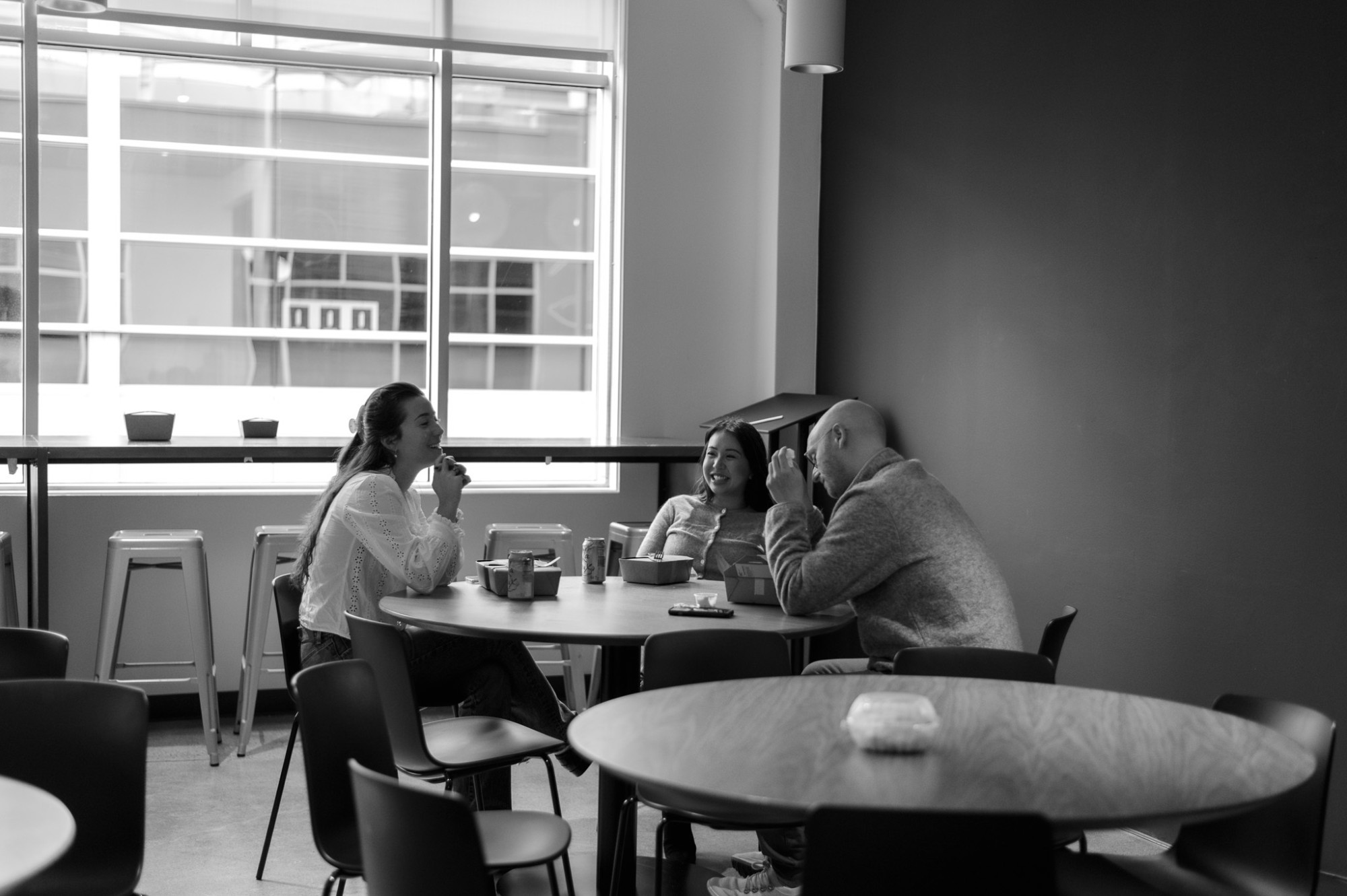 Lunch at the Brain Co. office