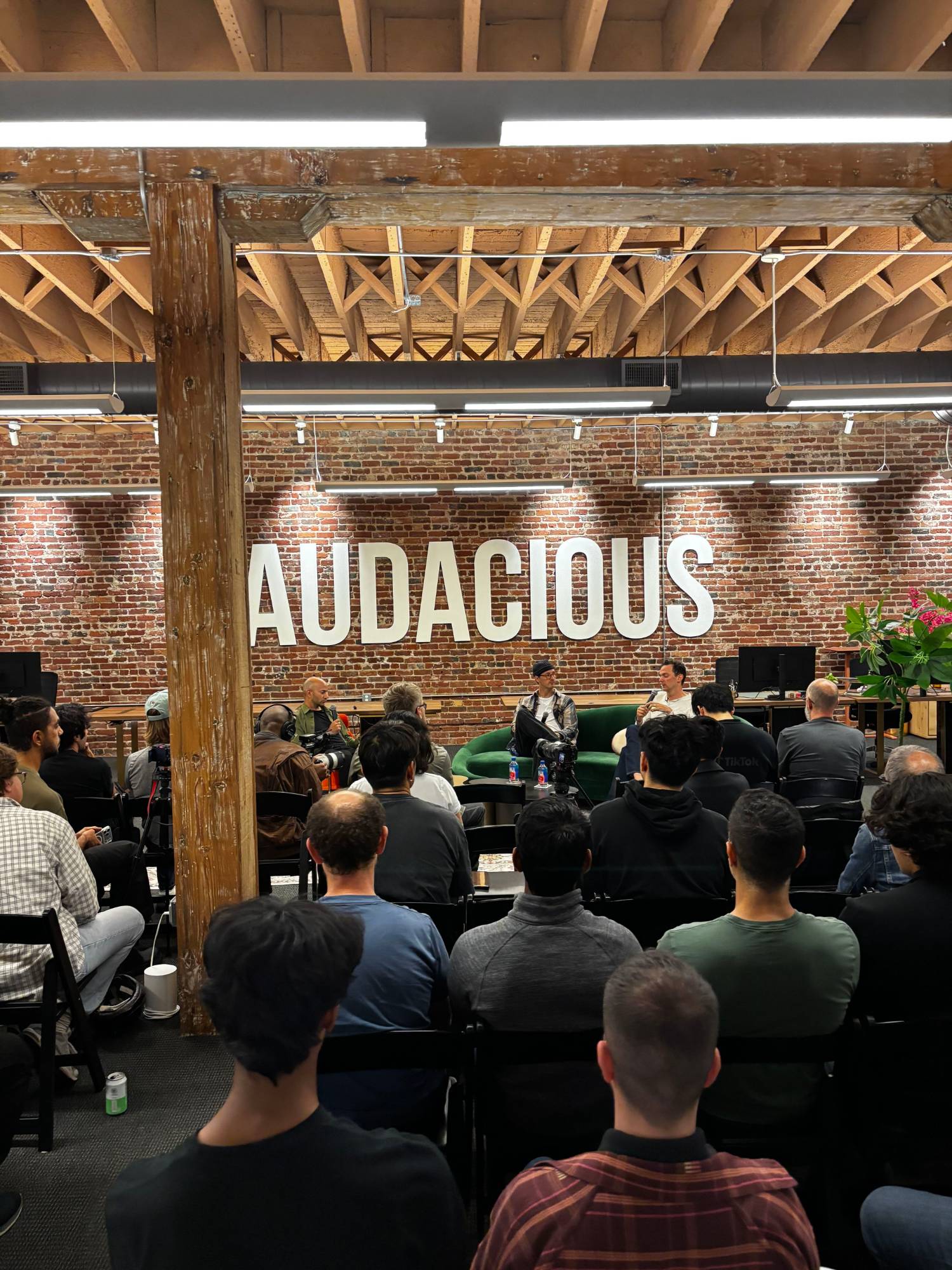 Audacious HQ &middot; the fireside